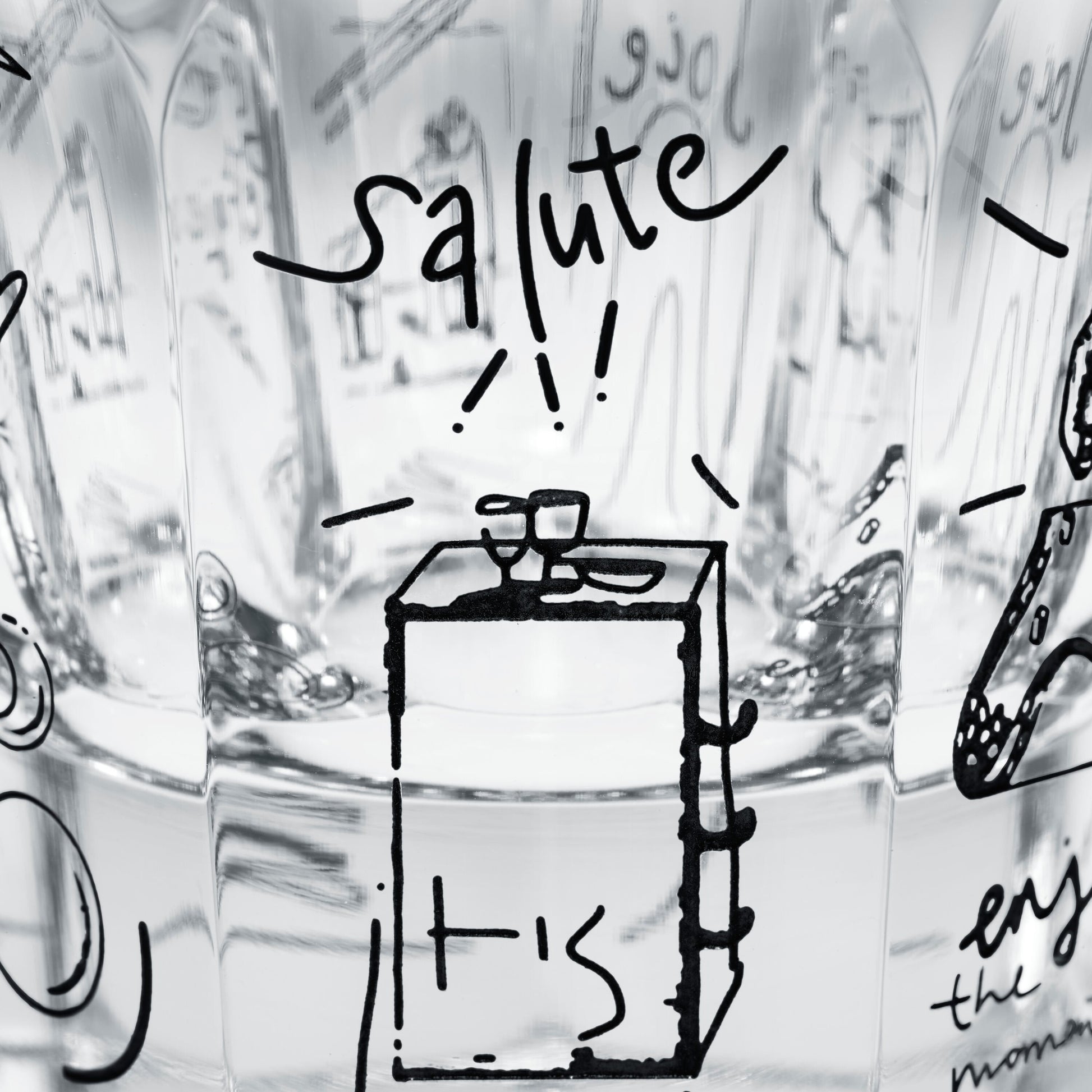  Baccarat Harcourt Decanter and Tumblers Set Harry Nuriev Limited Edition Sculpture by Baccarat at  FormFluent