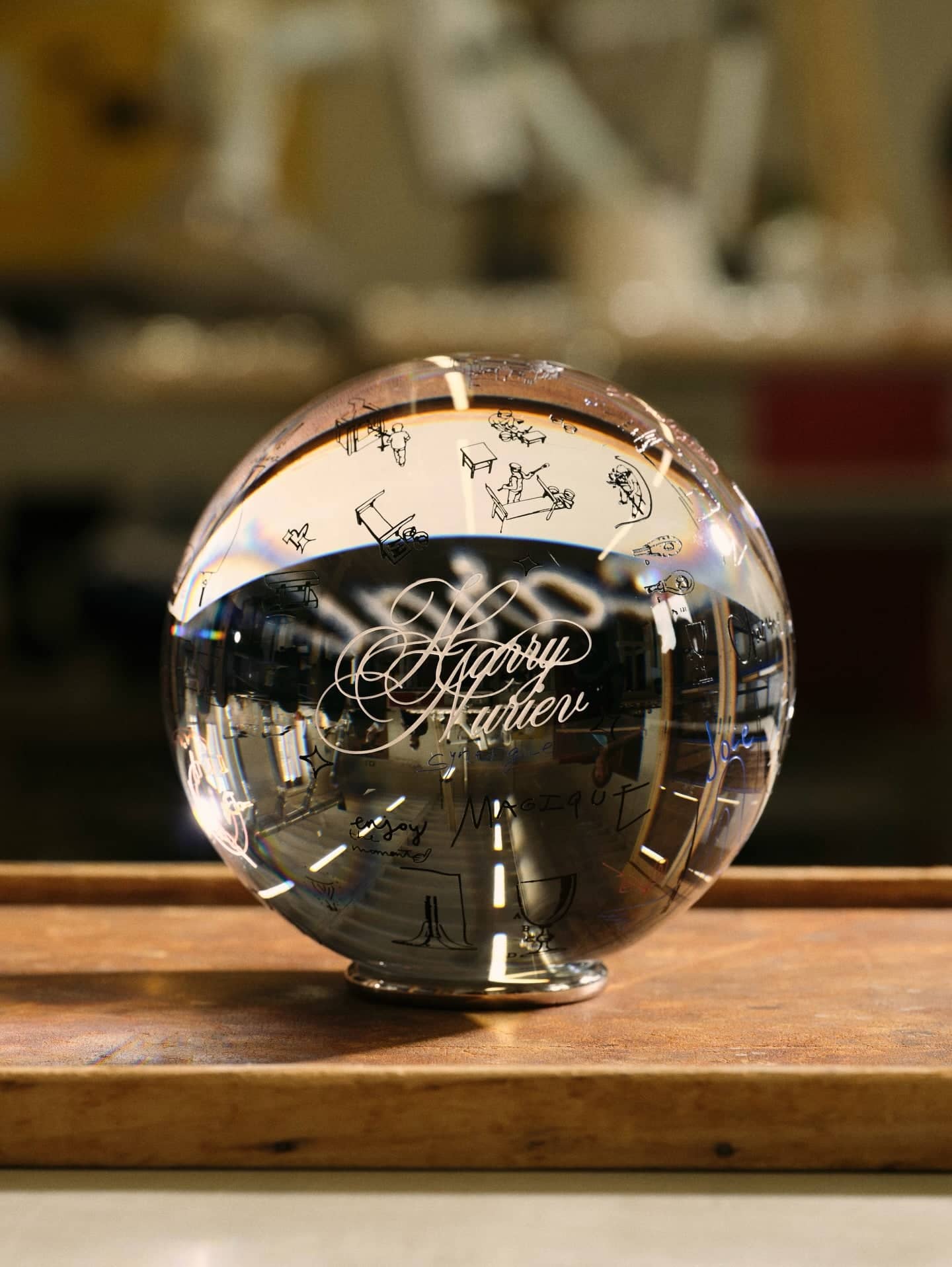 Baccarat Harry Nuriev Sirius Crystal Ball Limited Edition | Formfluent