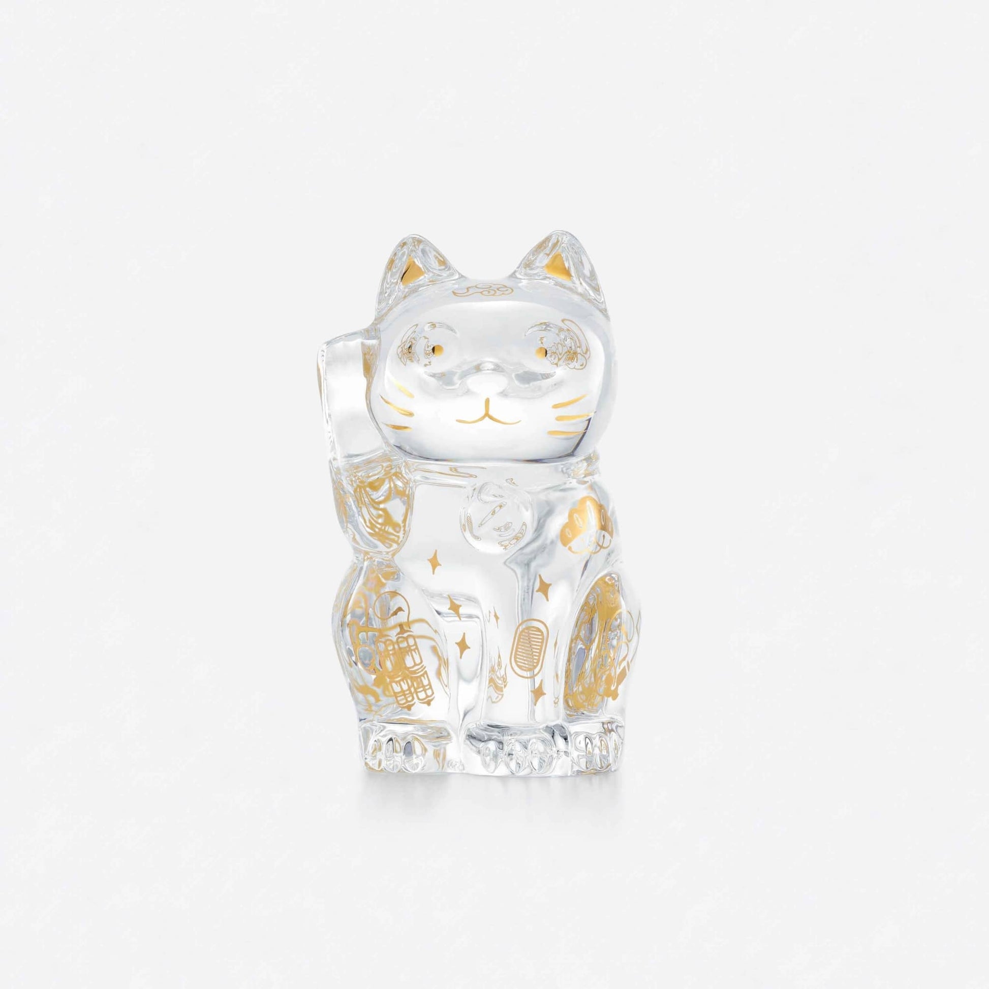 Baccarat Cat Maneki Neko Figurine - Fortune Signs Sculpture by  Baccarat at   FormFluent Sydney, Australia