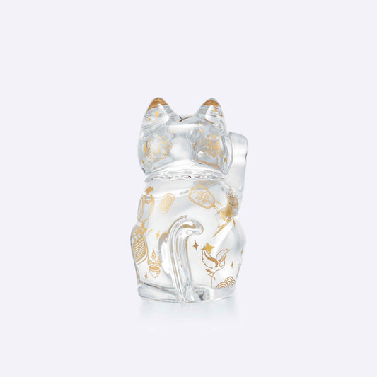  Baccarat Cat Maneki Neko Figurine - Fortune Signs Sculpture by Baccarat at  FormFluent