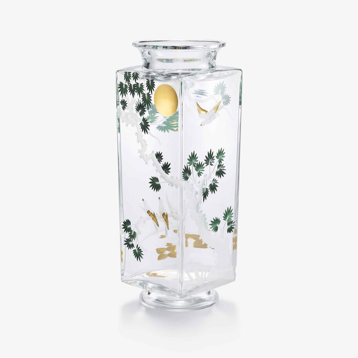 Baccarat Haute Cristallerie Vol De Jour Vase Limited Edition - Haute Couture