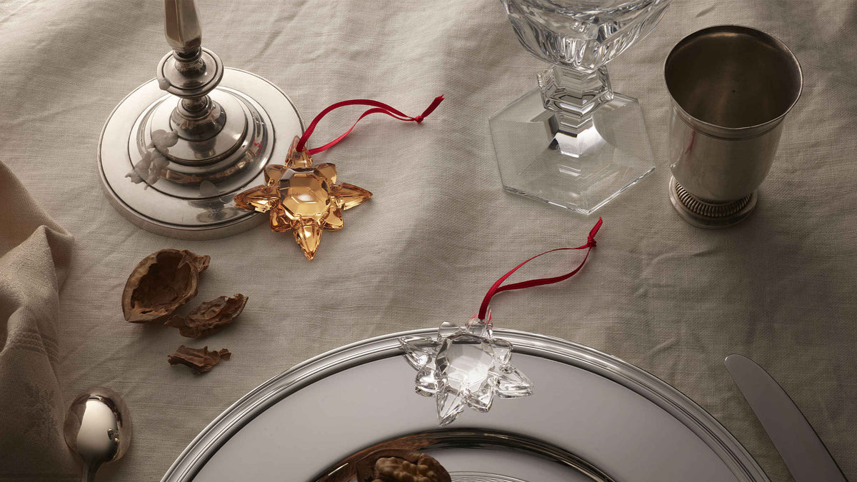 Baccarat Noël Annual Ornament Octogone 2026 - Clear