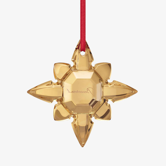 Baccarat Noël Annual Ornament Octogone 2026 - Gold - FormFluent
