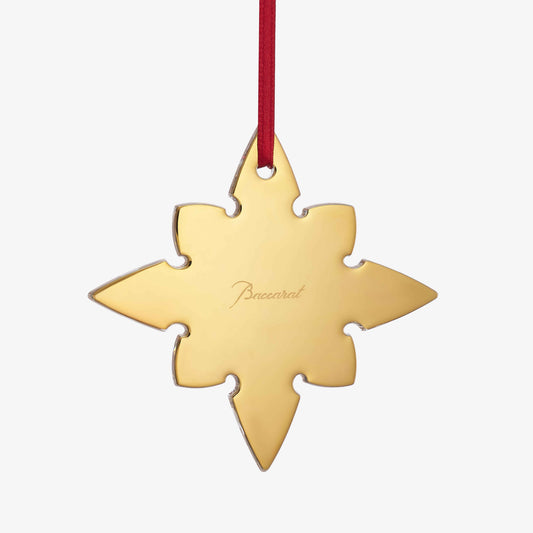 Baccarat Noël Annual Ornament Octogone 2026 - Gold - FormFluent
