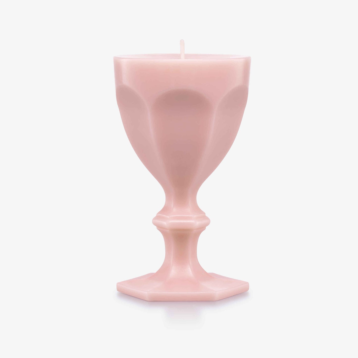 Baccarat Harcourt Glass Candle - Light Pink