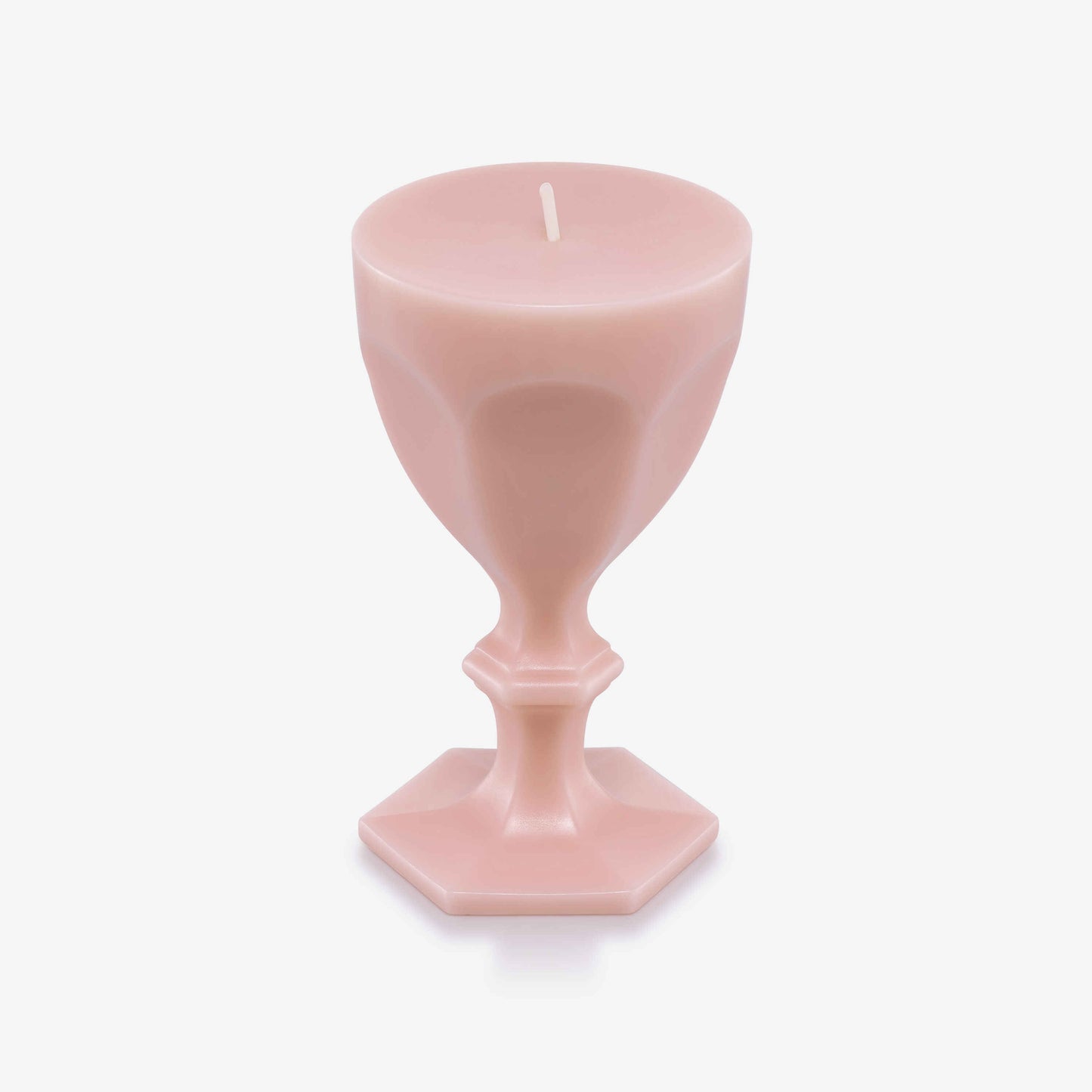 Baccarat Harcourt Glass Candle - Light Pink