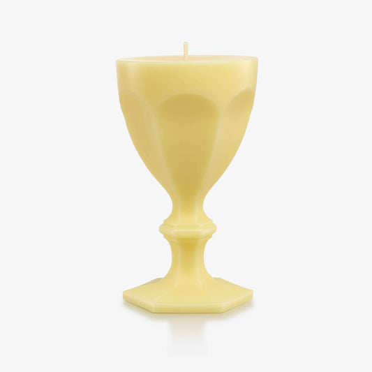 Baccarat Harcourt Glass Candle - Yellow