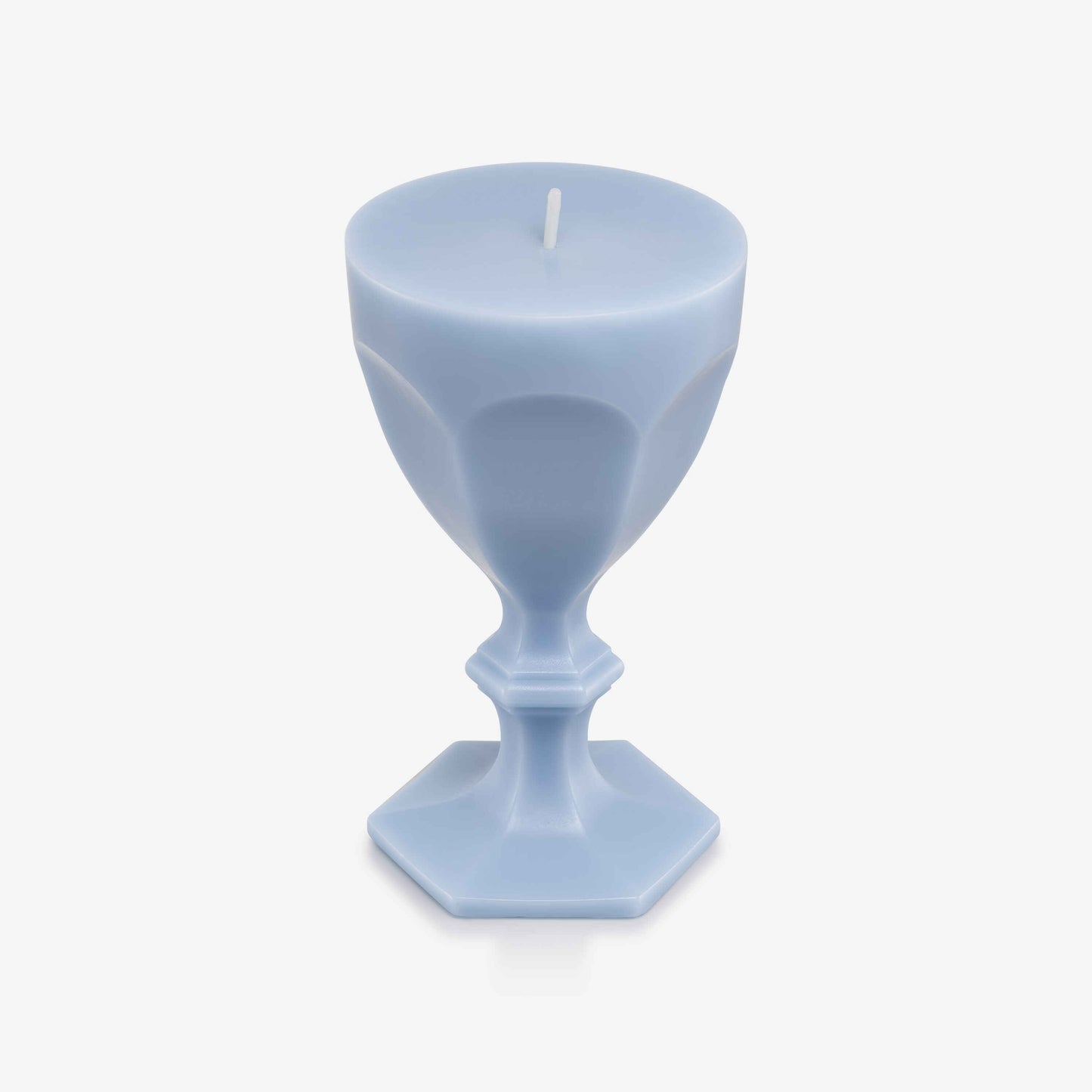 Baccarat Harcourt Glass Candle - Sky Blue