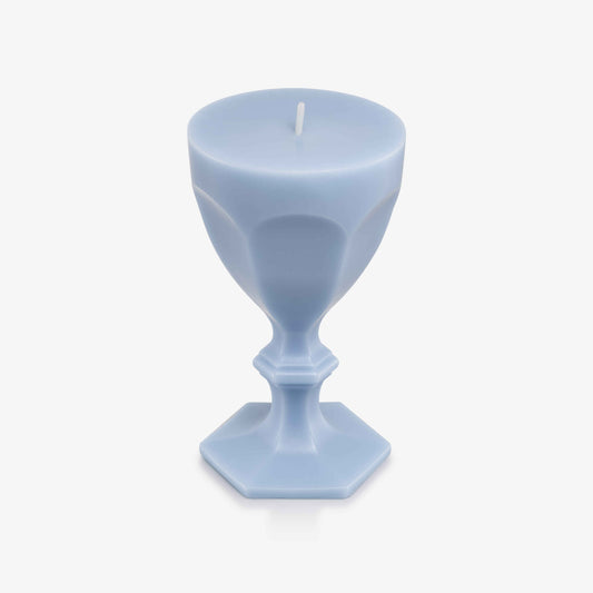 Baccarat Harcourt Glass Candle - Sky Blue