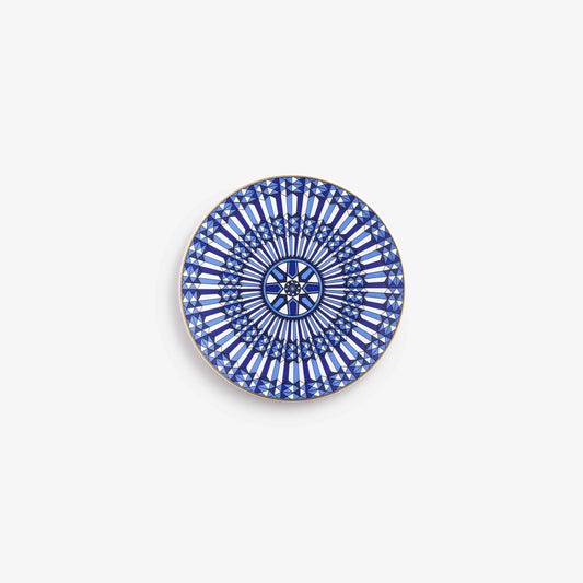 Baccarat Arcadia Blue Bread Plate