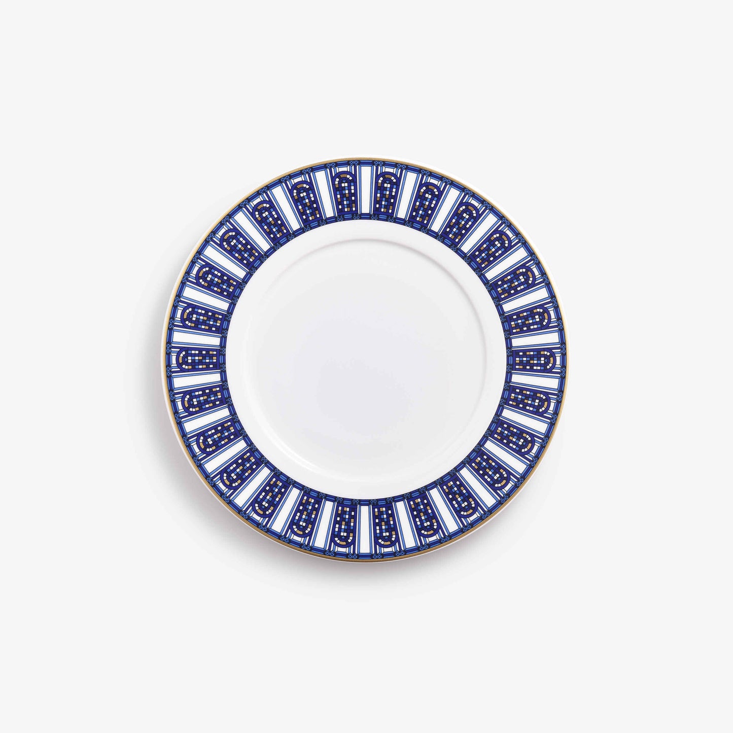 Baccarat Arcadia Blue Dessert Plates (Set of 2)