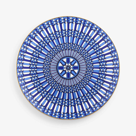 Baccarat Arcadia Blue Show/Charger Plate