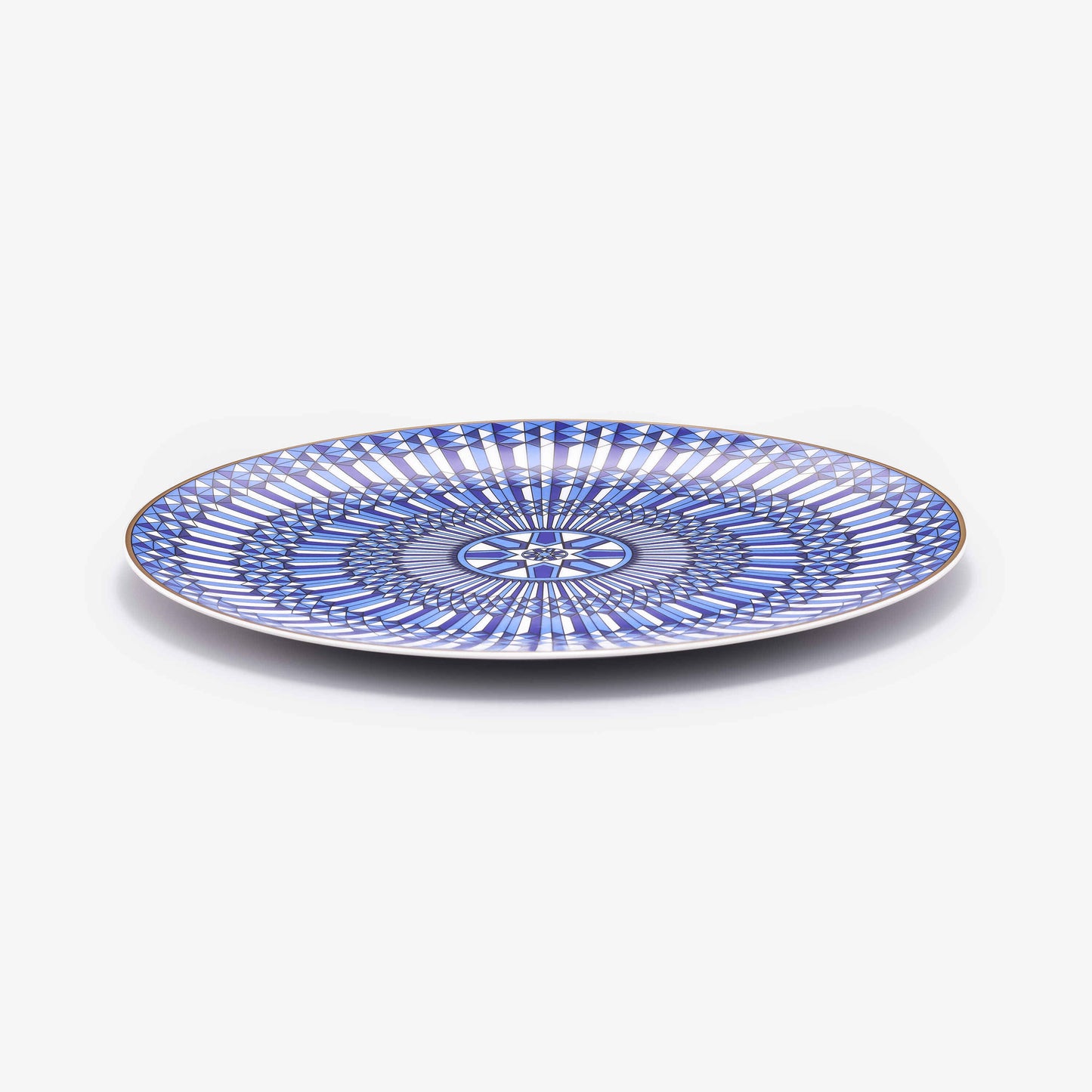 Baccarat Arcadia Blue Show/Charger Plate