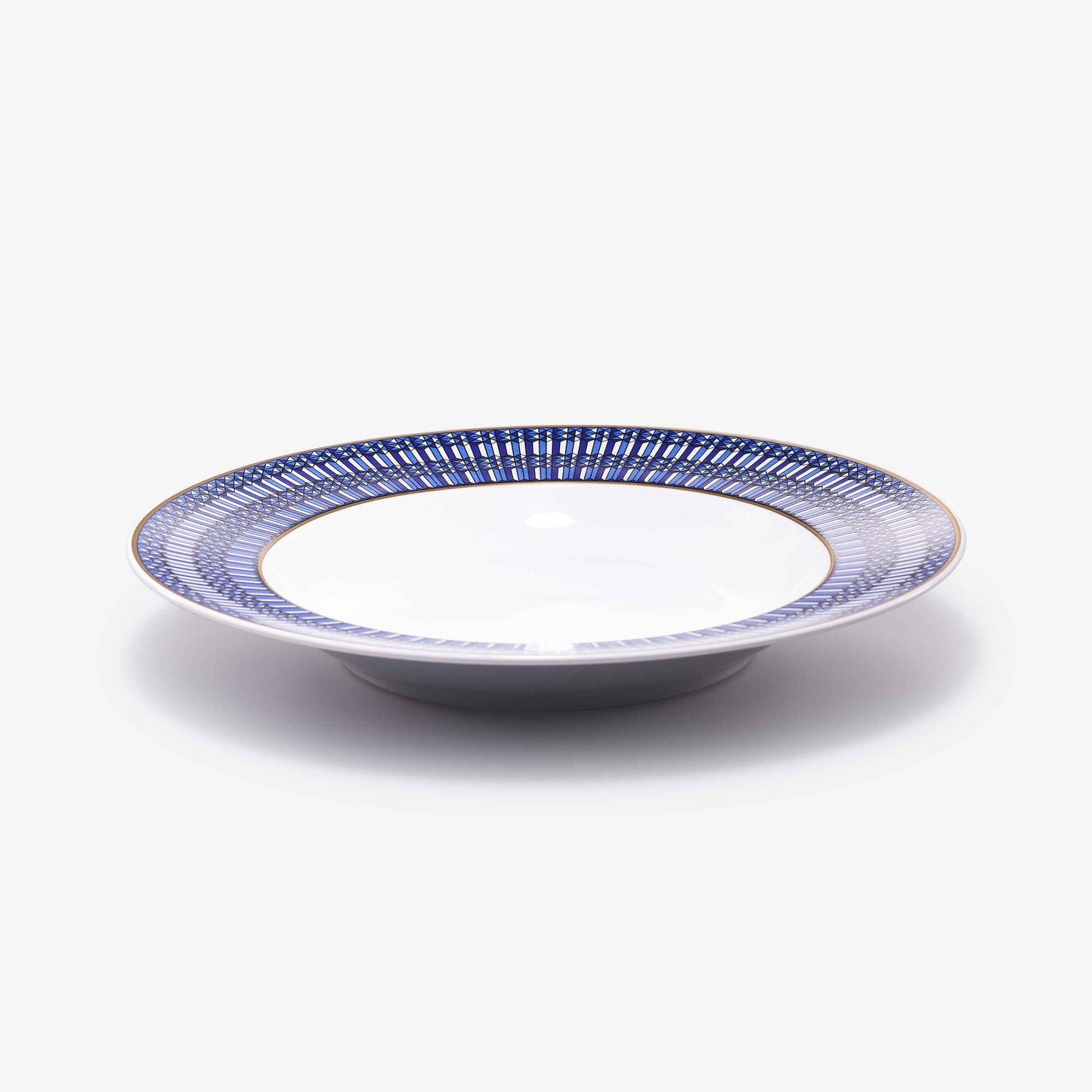 Baccarat Arcadia Blue Deep Plates (Set of 2)
