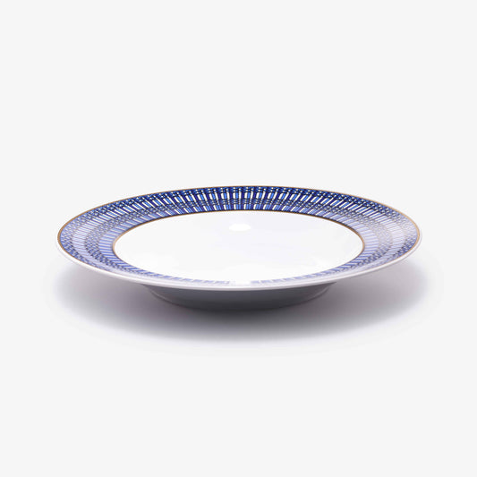 Baccarat Arcadia Blue Deep Plates (Set of 2)