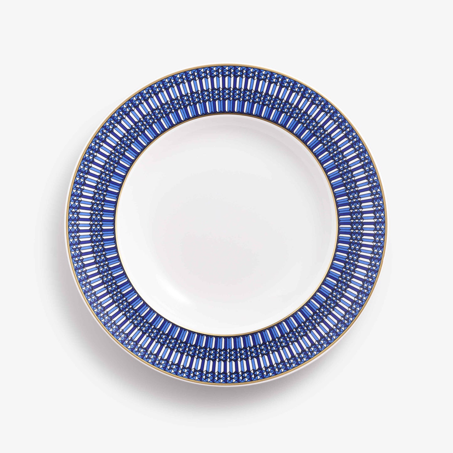 Baccarat Arcadia Blue Deep Plates (Set of 2)