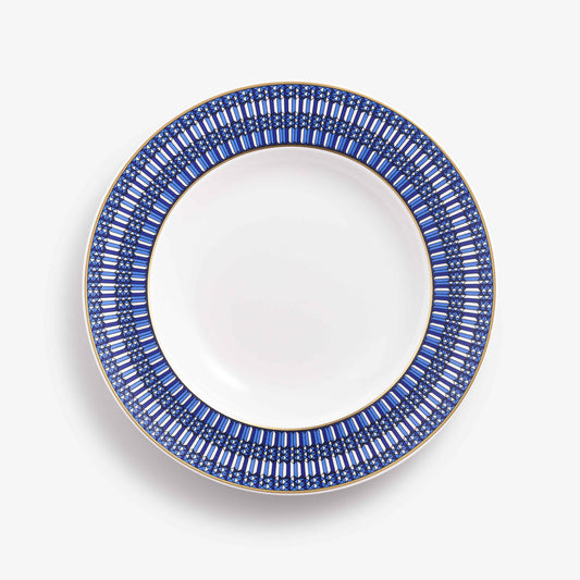 Baccarat Arcadia Blue Deep Plates (Set of 2)