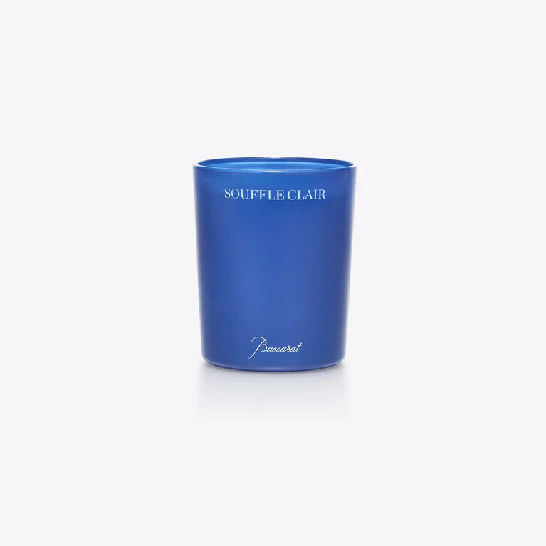 Baccarat 4 Elements Scented Candle Refill Souffle Clair Blue