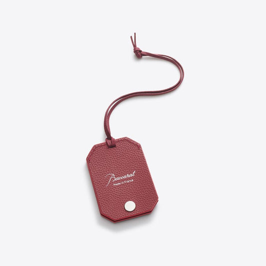 Baccarat Octogone Tag Red