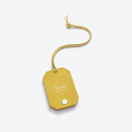 Baccarat Octogone Tag Yellow