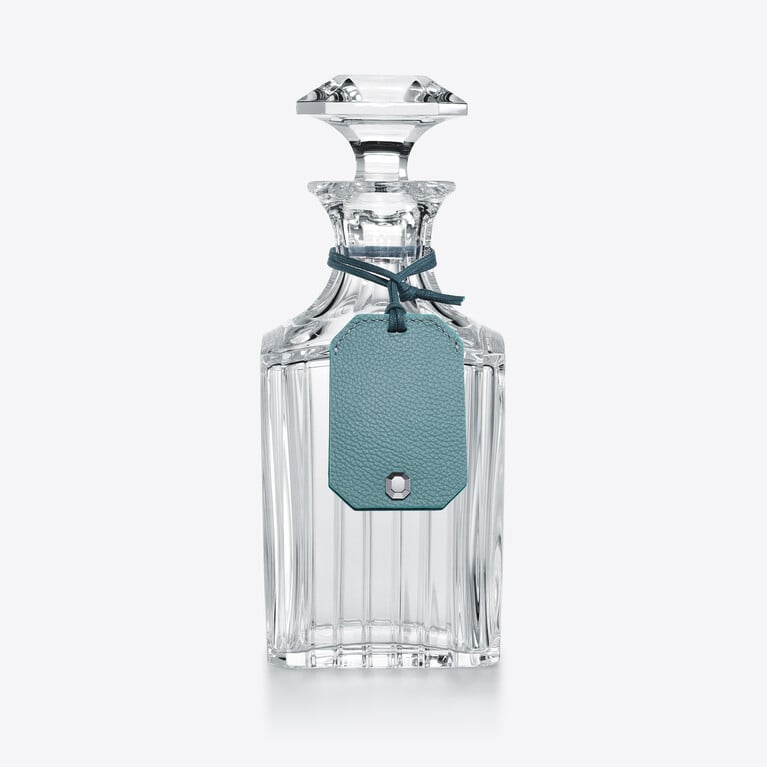Baccarat Octogone Tag Blue-Green
