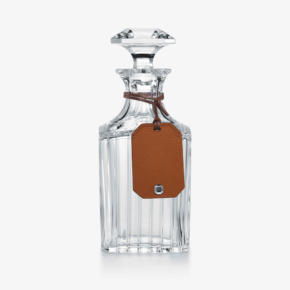 Baccarat Octogone Tag Brown