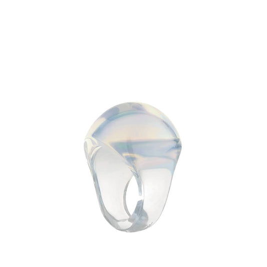 Lalique Cabochon Ring - Opalescent Crystal Jewelry by Lalique at  FormFluent Sydney, Australia