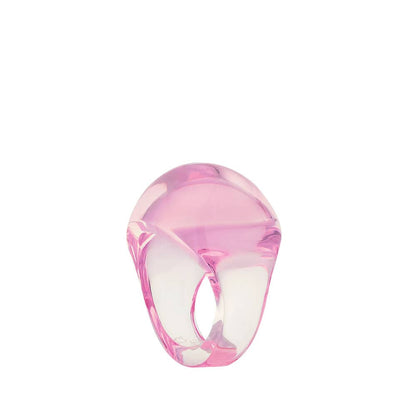 Lalique Cabochon Ring - Pink Crystal Jewelry by Lalique at  FormFluent Sydney, Australia