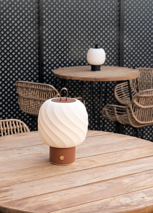  Lladró Ice Cream Portable Lamp. Medium - Brown Lighting by Lladró at  FormFluent