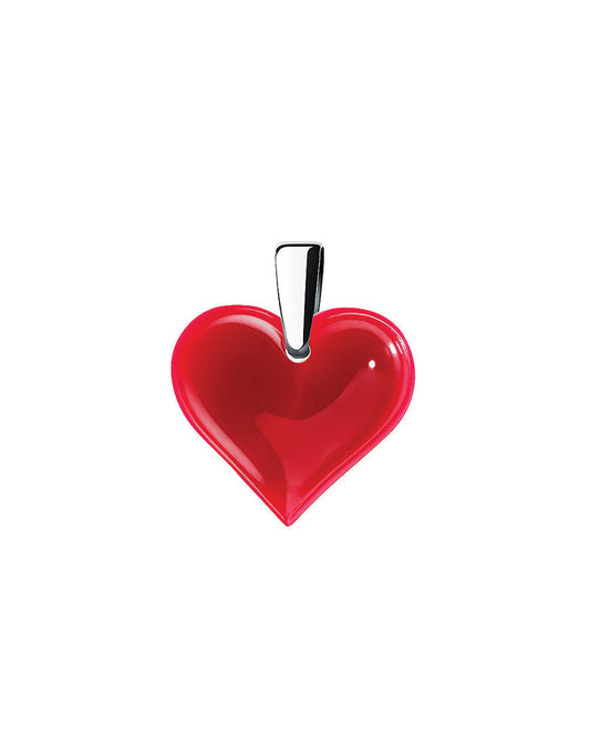 Lalique Amoureuse Beaucoup Pendant - Red Crystal Jewelry by  Lalique at   FormFluent Sydney, Australia