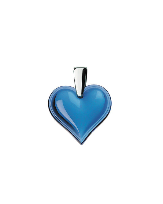 Lalique Amoureuse Beaucoup Pendant - Blue Crystal Jewelry by  Lalique at   FormFluent Sydney, Australia
