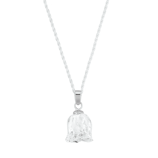 Lalique Muguet Pendant Necklace 1 Clear Crystal Silver Jewelry by  Lalique at   FormFluent Sydney, Australia