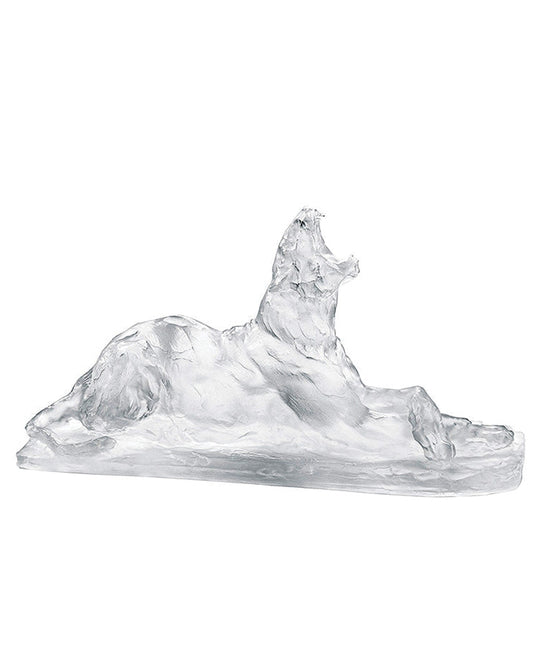 Yawning Lioness Rembrandt Bugatti by Lalique 2014 Limited Edition Lalique