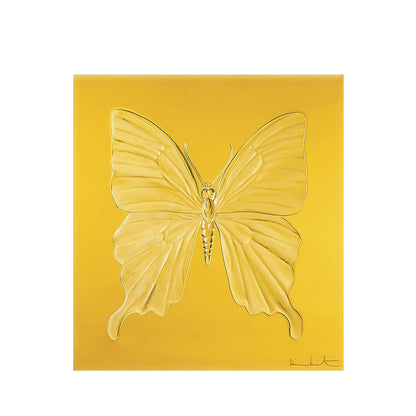 Lalique Eternal Beauty Butterfly Damien Hirst Lavander Crystal Limited Edition Sculpture by  Lalique at   FormFluent Sydney, Australia