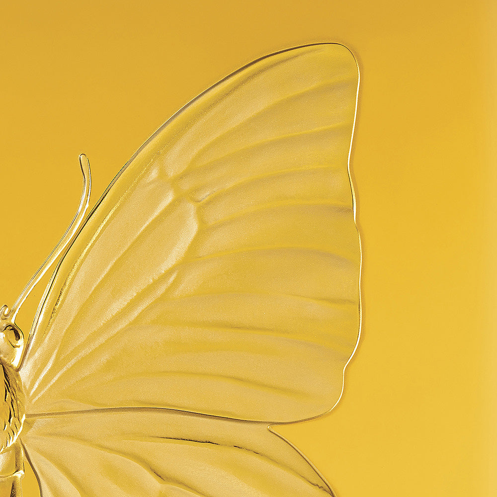  Lalique Eternal Beauty Butterfly Damien Hirst Amber Crystal Limited Edition  by Lalique at  FormFluent