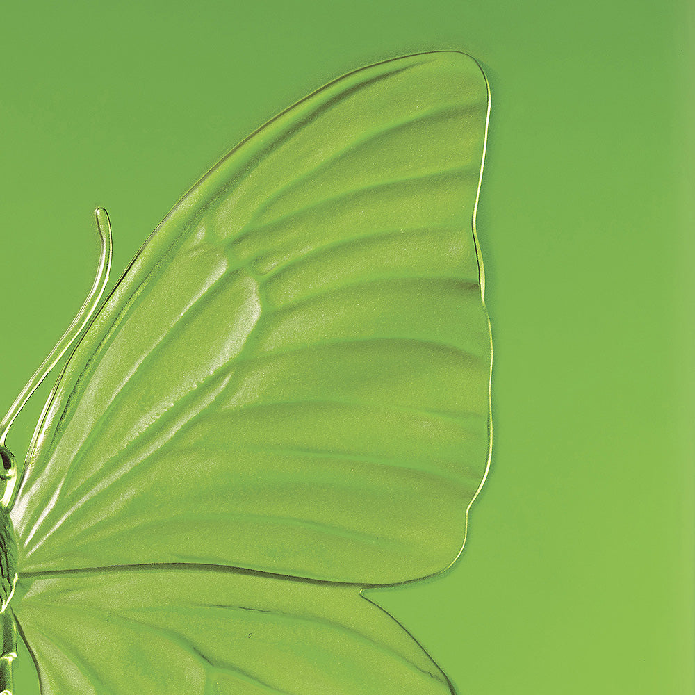  Lalique Eternal Beauty Butterfly Damien Hirst Green Crystal Limited Edition  by Lalique at  FormFluent