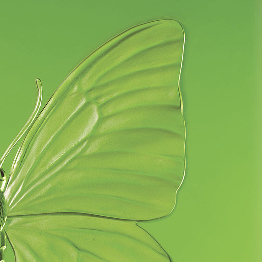  Lalique Eternal Beauty Butterfly Damien Hirst Green Crystal Limited Edition  by Lalique at  FormFluent