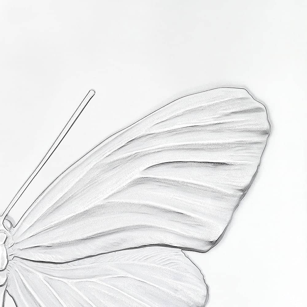 Lalique Eternal Hope Dragonfly Damien Hirst Clear Crystal Limited Edition Sculpture by  Lalique at   FormFluent Sydney, Australia