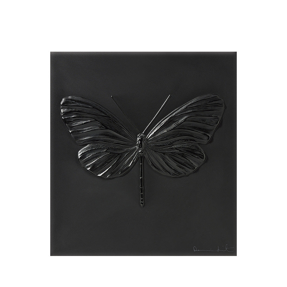 Lalique Eternal Hope Dragonfly Damien Hirst Black Crystal Limited Edition