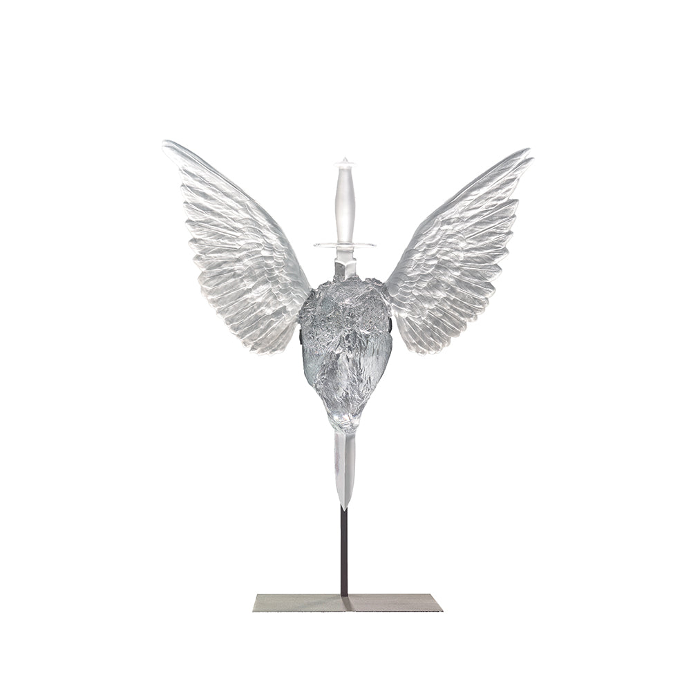  Lalique Eternal Cross Scissors Damien Hirst Lost Wax Limited Edition Sculpture by Lalique at  FormFluent