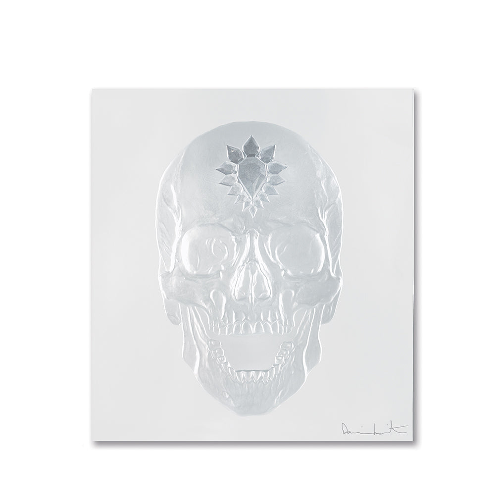  Lalique Eternal Memento Skull Damien Hirst Black Crystal Gold Stamped Limited Edition Sculpture by Lalique at  FormFluent