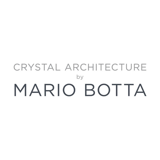 Lalique Géo Vase Mario Botta 2016 Black Crystal Lost Wax Limited Edition