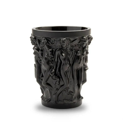 Lalique Sirènes Vase Terry Rodgers 2017 Amber Crystal Limited Edition Vase by  Lalique at   FormFluent Sydney, Australia