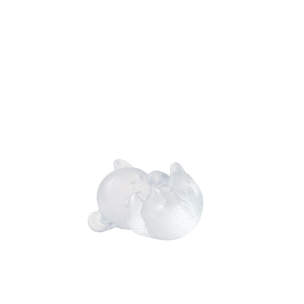 Lalique Meng-Meng Panda Sculpture by Han Meilin 2019 Limited Edition