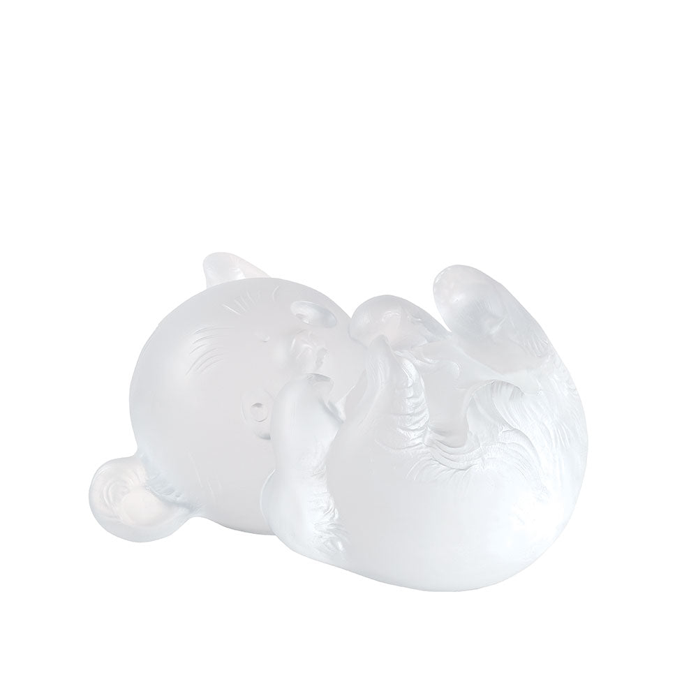 Lalique Meng-Meng Panda Large Sculpture by Han Meilin 2019 Limited Edition