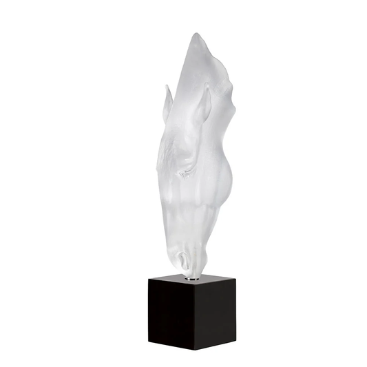 Lalique Large Still Water Clear by Nic Fiddian Green & Lalique, (Numbered Edition) Sculpture by Lalique at  FormFluent