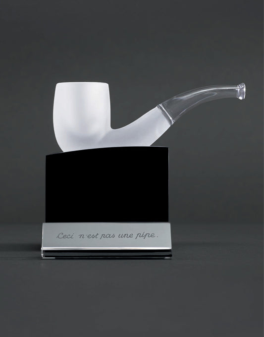Lalique La Trahison des images (Treachery of Images) René Magritte 2023 Numbered Edition - FormFluent