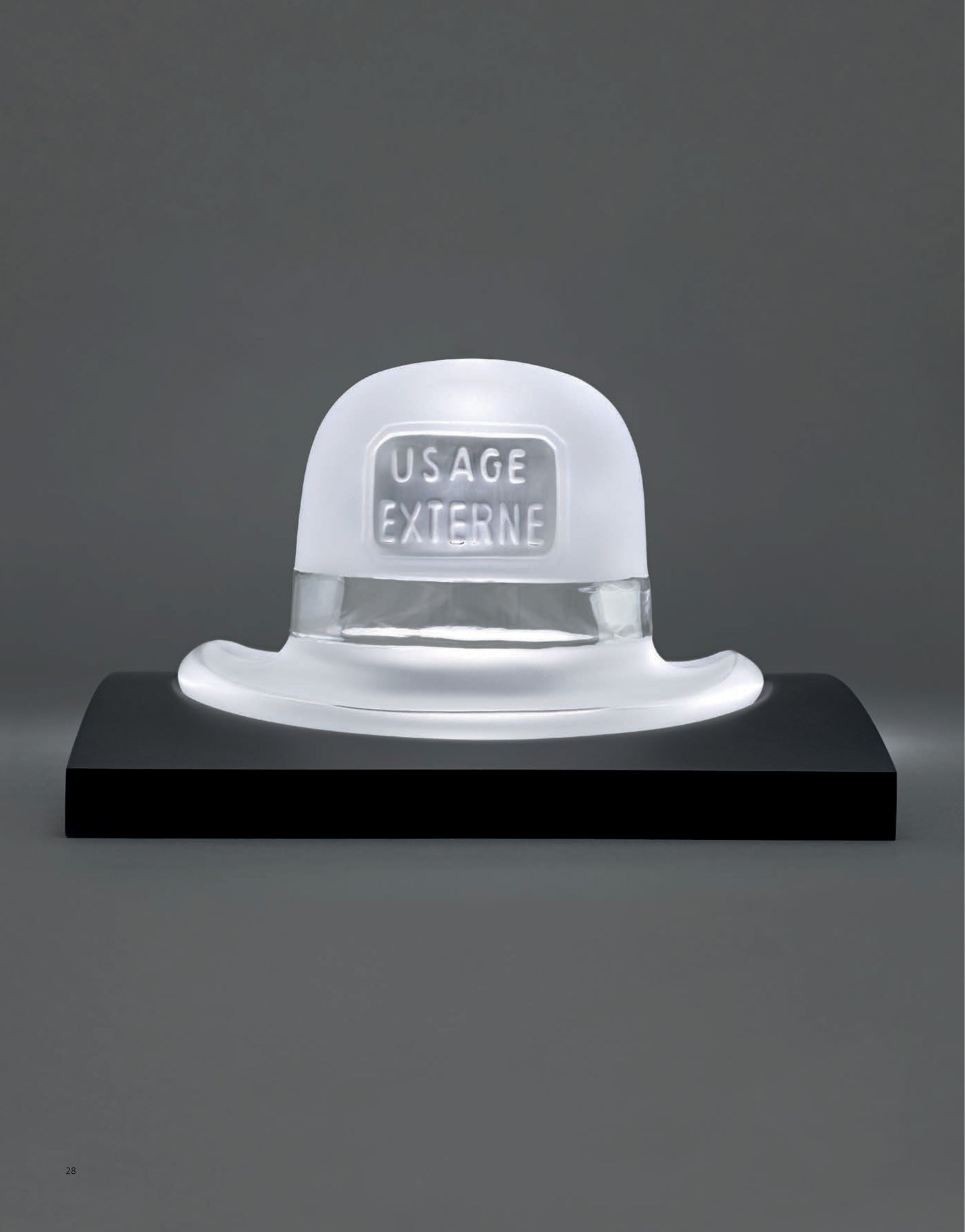 Lalique Le Bouchon d'épouvante (The Terror Stopper) René Magritte 2023