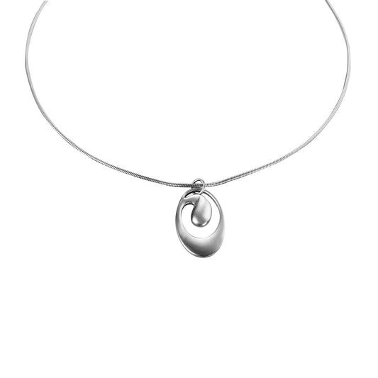 Comyns Pendant With Chain - Wave - FormFluent
