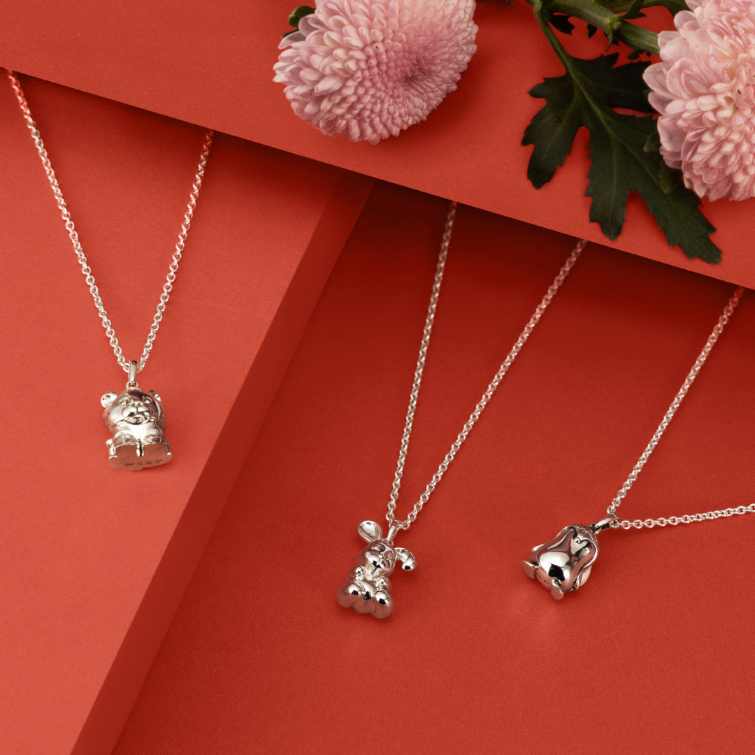 Comyns Pendant With Chain - Tiger